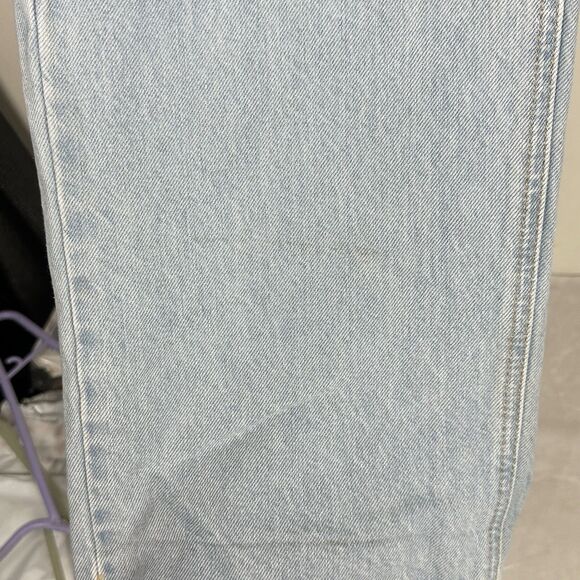 Good American Good 90s Womens Light Blue Denim Jeans Size 12 31 GNIC206T - Picture 6 of 13